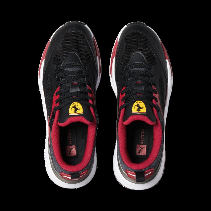 Puma På Salg Scuderia Ferrari Rs-fast Motorsport Sko Svart-rosso Corsa-asfalt