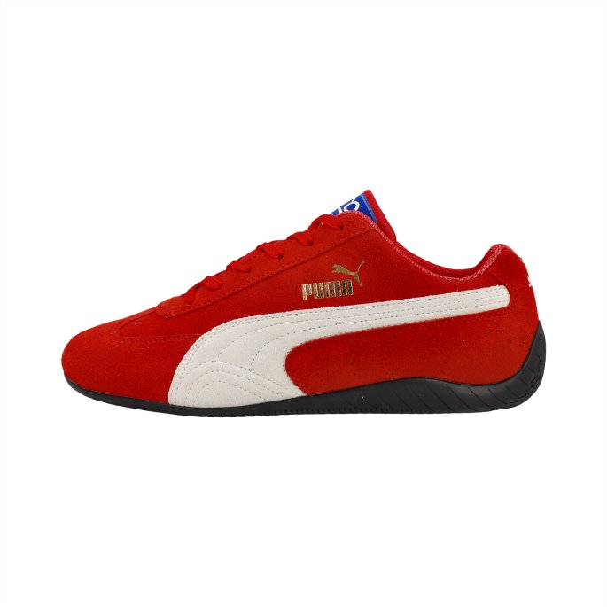 Bånd Rød-hvit Puma På Tilbud X Sparco Speedcat Og Kjøresko