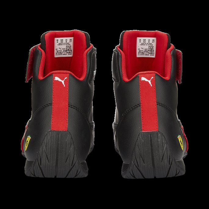 Scuderia Ferrari Neo Cat Mid Top Motorsportsko Puma På Tilbud Svart-svart