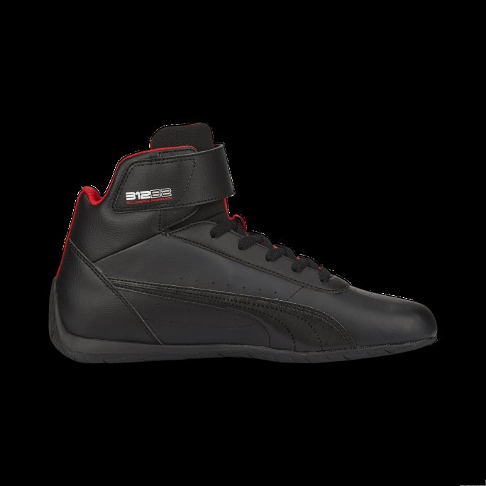 Scuderia Ferrari Neo Cat Mid Top Motorsportsko Puma På Tilbud Svart-svart