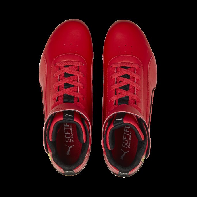 Rosso Corsa-rosso Corsa Scuderia Ferrari Neo Cat Mid Top Motorsportsko Puma På Salg
