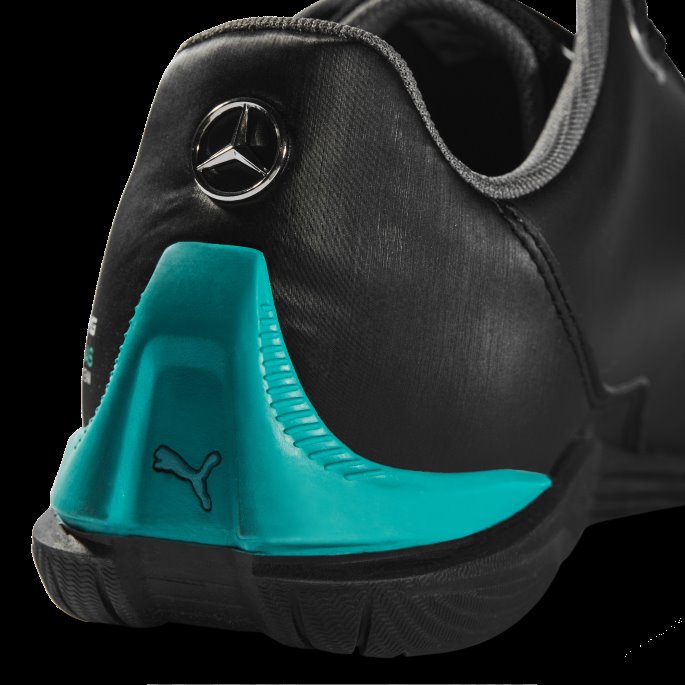 Puma På Tilbud Svart-spektra Grønn Mercedes-amg Petronas Formel 1 Drift Cat Decima Motorsport Sko