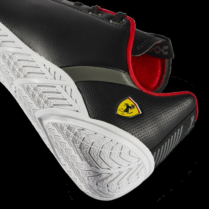 Svart-hvit-rød Corsa Scuderia Ferrari Rdg Cat Motorsport Sko Puma På Tilbud