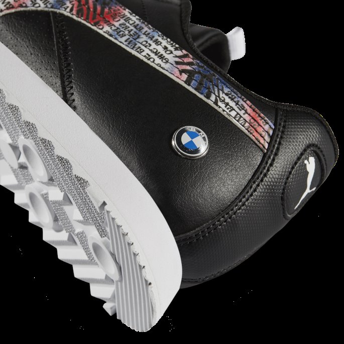 Bmw M Motorsport Roma Via Sko Puma På Tilbud Svart-hvit