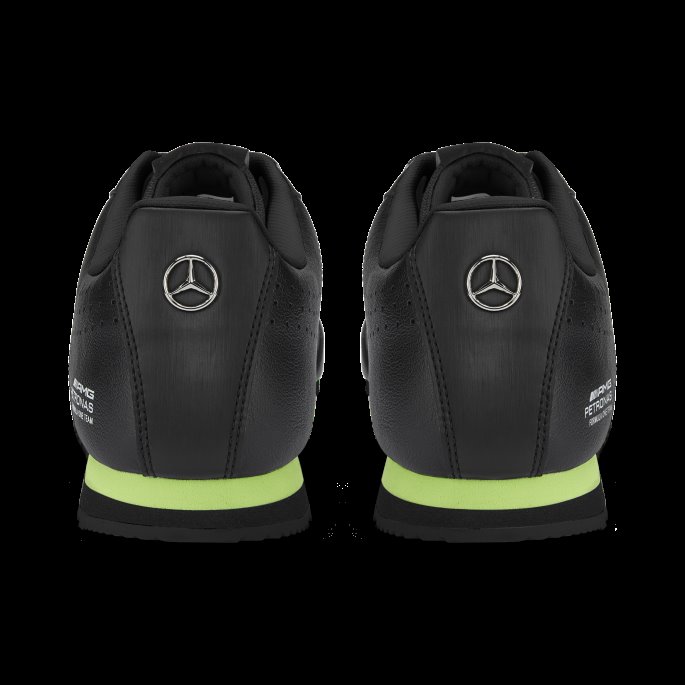 Puma På Salg Mercedes-amg Petronas Roma Via Perforerte Motorsportsko Svart-gass Eple
