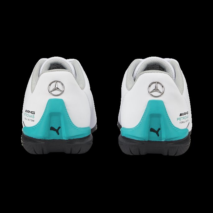 Puma På Salg Mercedes-amg Petronas Formel 1 Drift Cat Decima Motorsport Sko Ungdom Hvit-spektra Grønn-svart