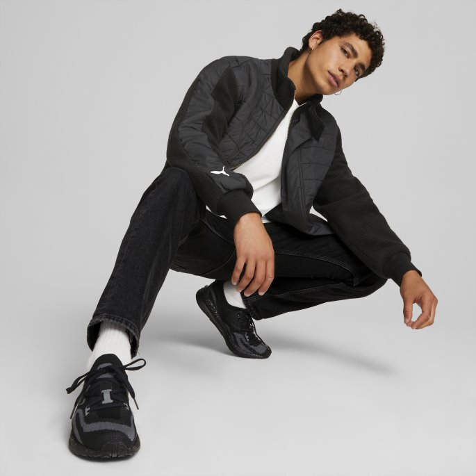 Porsche Design Evoknit Trainer Ii Motorsport Sko Menn Puma På Salg Jet Black-asfalt