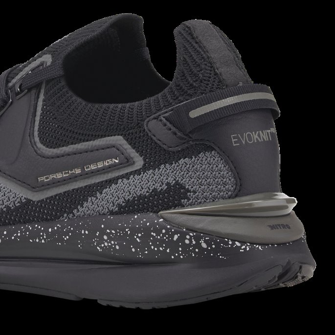 Porsche Design Evoknit Trainer Ii Motorsport Sko Menn Puma På Salg Jet Black-asfalt