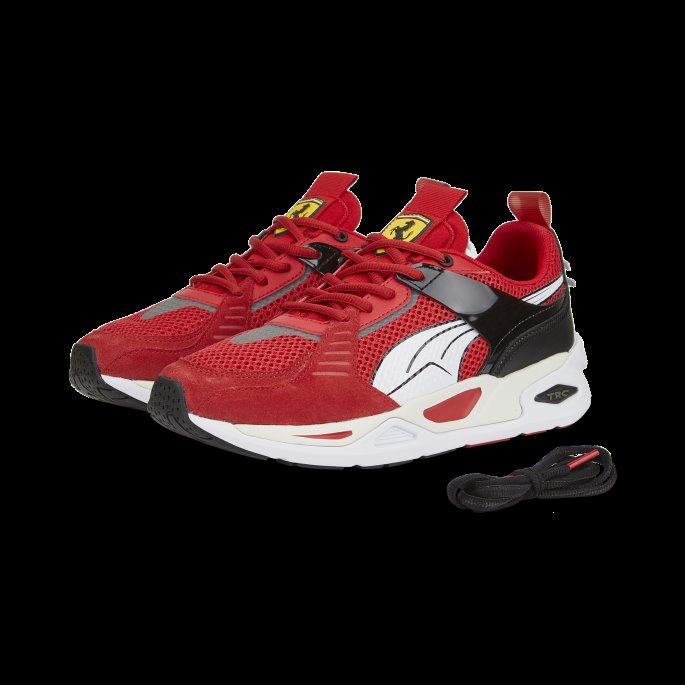 Rosso Corsa-hvit-svart Puma På Salg Scuderia Ferrari Trc Blaze Motorsportsko