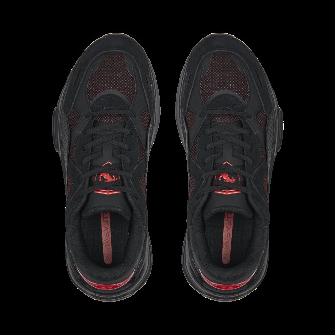 Scuderia Ferrari Metal Energy Rs-simul8 Joggesko Puma På Tilbud Black-rosso Corsa