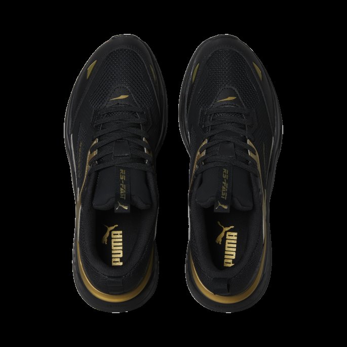 Puma På Tilbud Black-team Gull Porsche Legacy Metal Energy Rs-fast Joggesko