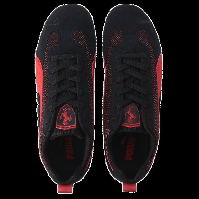 Puma På Tilbud Scuderia Ferrari Metal Energy Speedcat Kjøresko Black-rosso Corsa