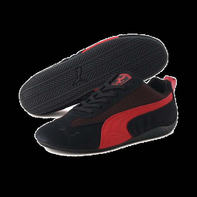 Puma På Tilbud Black-rosso Corsa Scuderia Ferrari Metal Energy Speedcat Kjøresko
