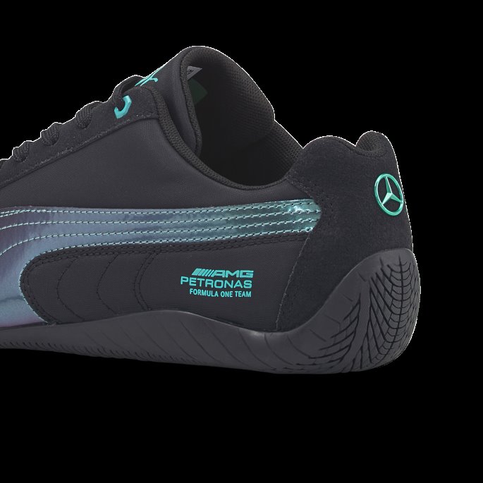 Puma På Salg Svart-spektra Grønn Mercedes-amg Petronas Motorsport Metall Energi Speedcat Kjøresko