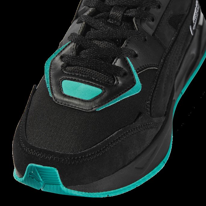 Puma På Salg Svart-spektra Grønn Mercedes-amg Petronas Motorsport F1 Mirage Sport Tech Motorsport Sko