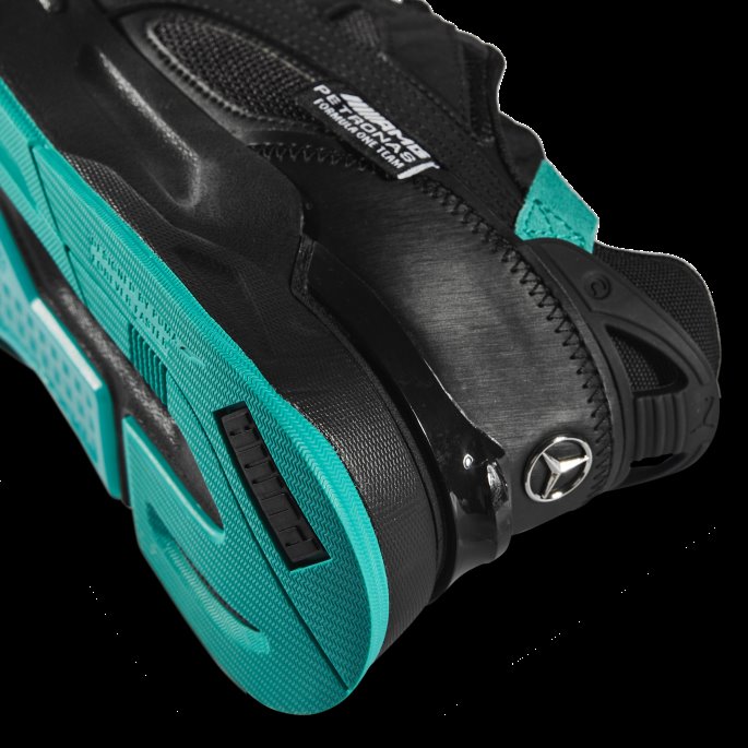 Puma På Salg Svart-spektra Grønn Mercedes-amg Petronas Motorsport F1 Mirage Sport Tech Motorsport Sko
