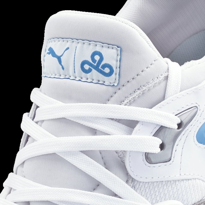 Puma På Tilbud X Cloud9 Trc Blaze Esport Joggesko Hvit-sølv