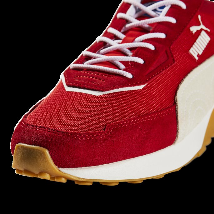 Puma På Tilbud X Sparco Speedfusion Kjøresko Bånd Rød-hvit