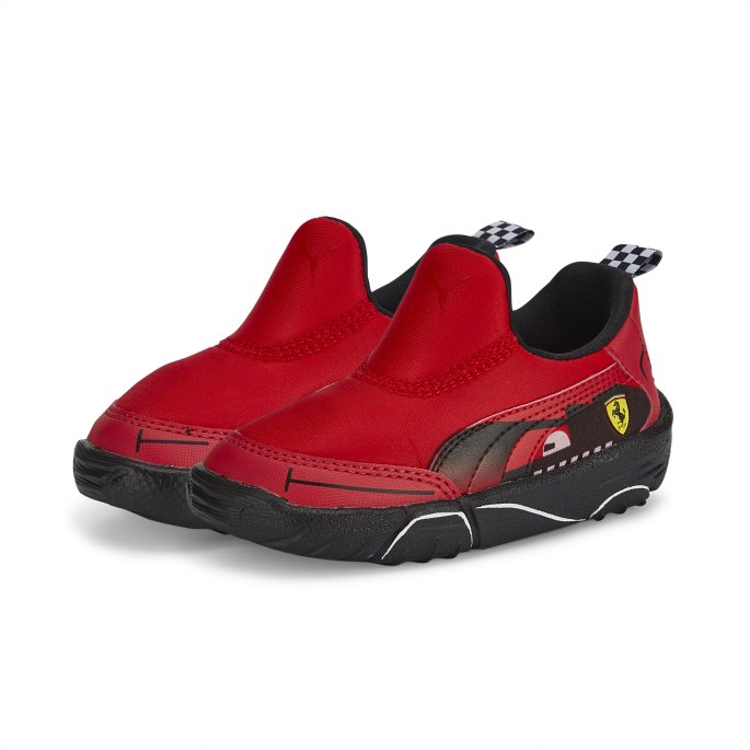 Scuderia Ferrari Bao Kart Motorsport Sko Babyer Puma På Salg Rosso Corsa-svart