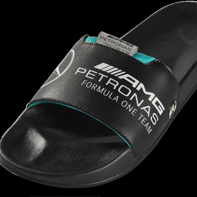 Puma På Tilbud Svart-svart Mercedes-amg Petronas Motorsport F1 Leadcat 2.0 Logosandaler