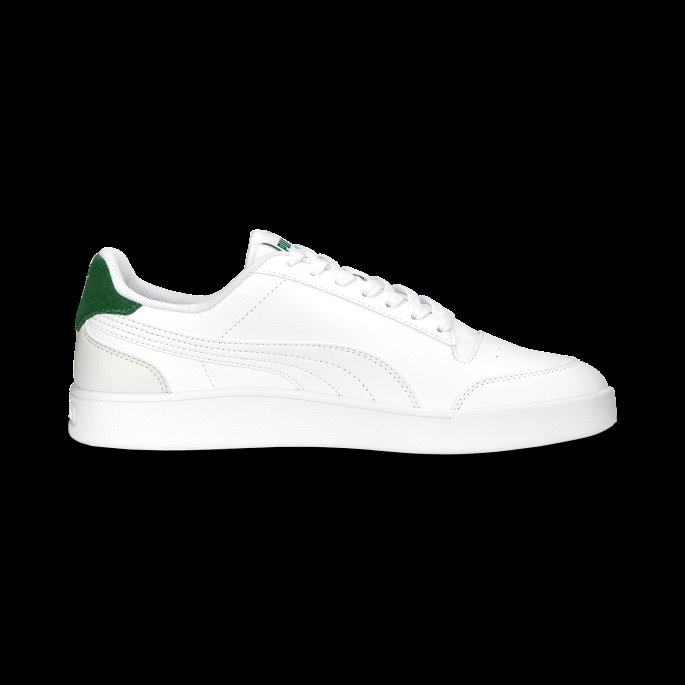 Puma På Tilbud Shuffle Joggesko Hvit-damp Grå-arkiv Grønn
