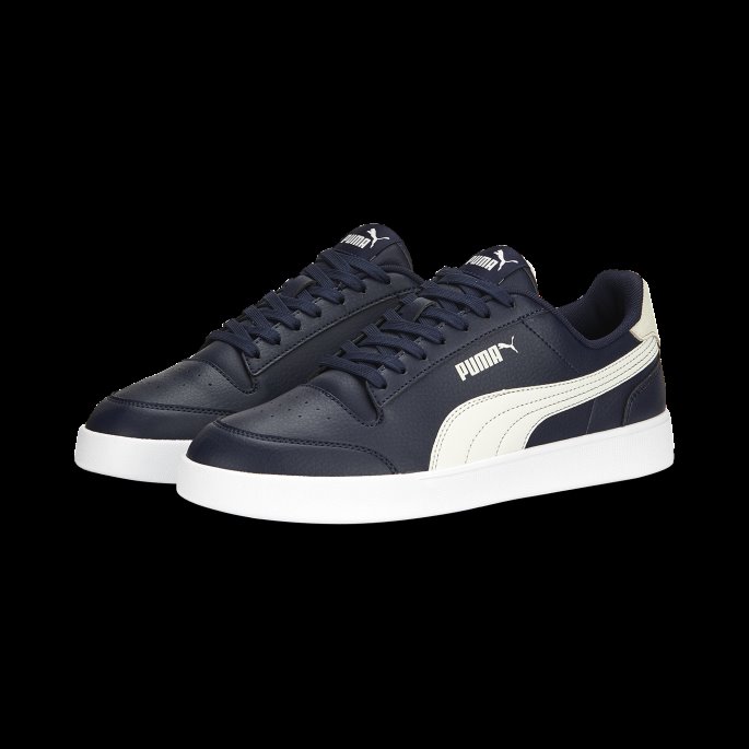 Puma På Tilbud Shuffle Joggesko Marine-damp Grå-hvit
