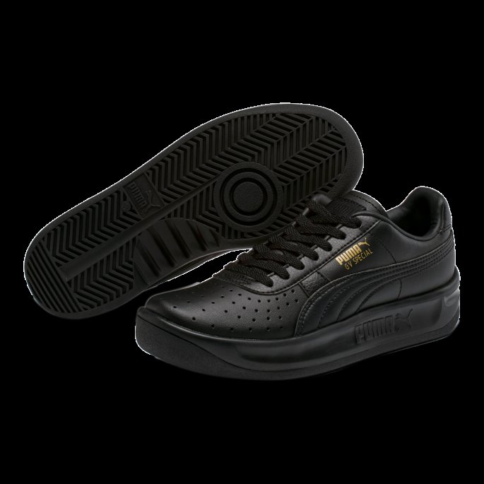 Puma På Tilbud Black-team Gull Gv Spesial Joggesko Store Barn