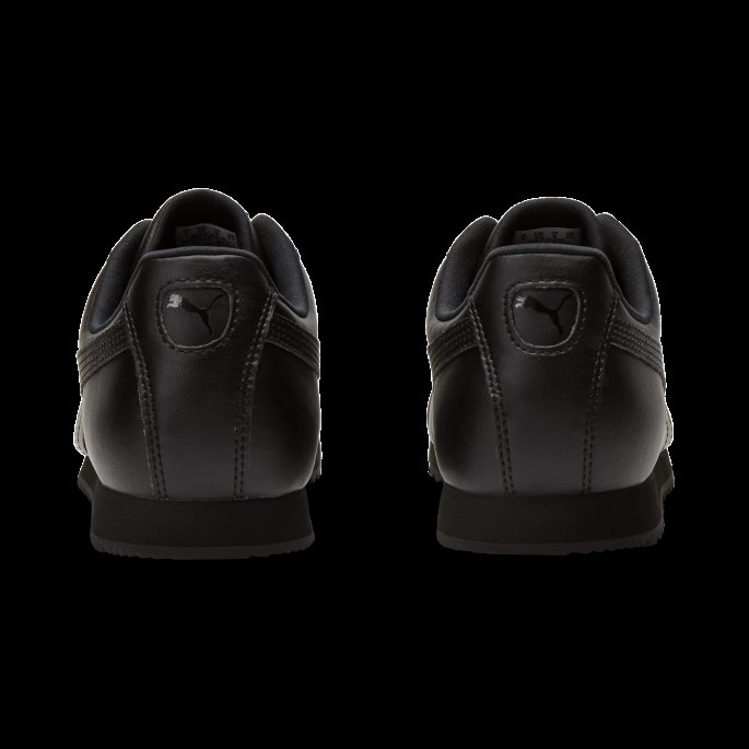 Roma Basic Joggesko Svart-svart Puma På Tilbud