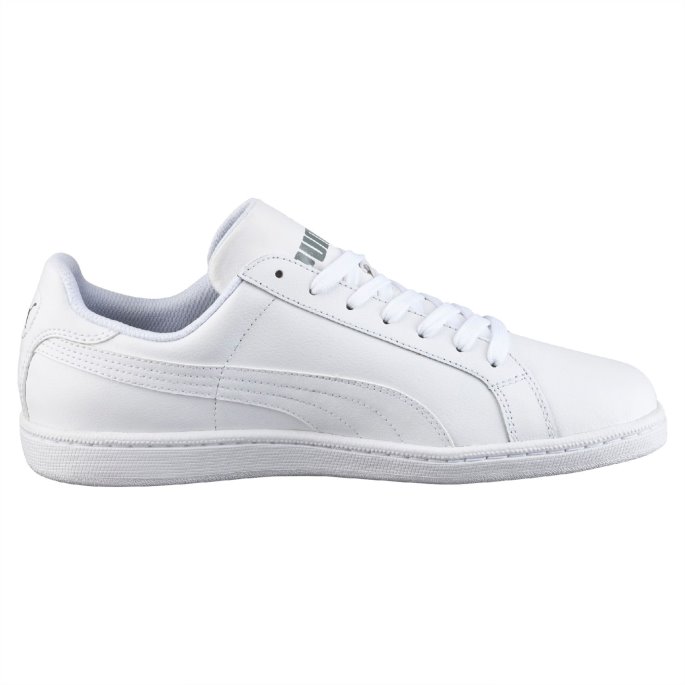 Hvite Smash Skinnsko Puma På Salg