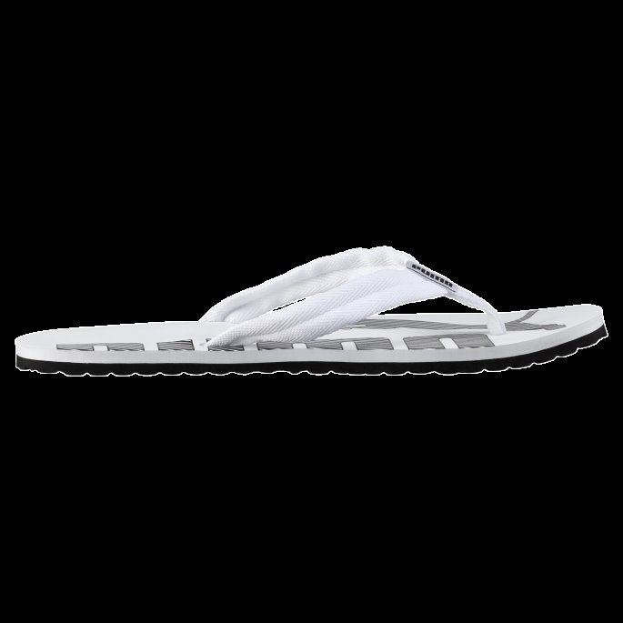 Hvit-svart Puma På Tilbud Episke Flip V2 Sandaler