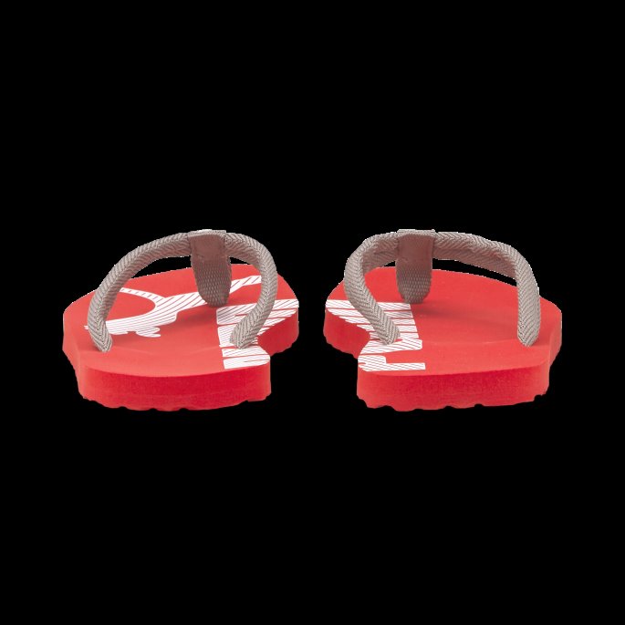 Rød-stål Grå-hvit Episk Flip V2 Barnesandaler Puma På Tilbud