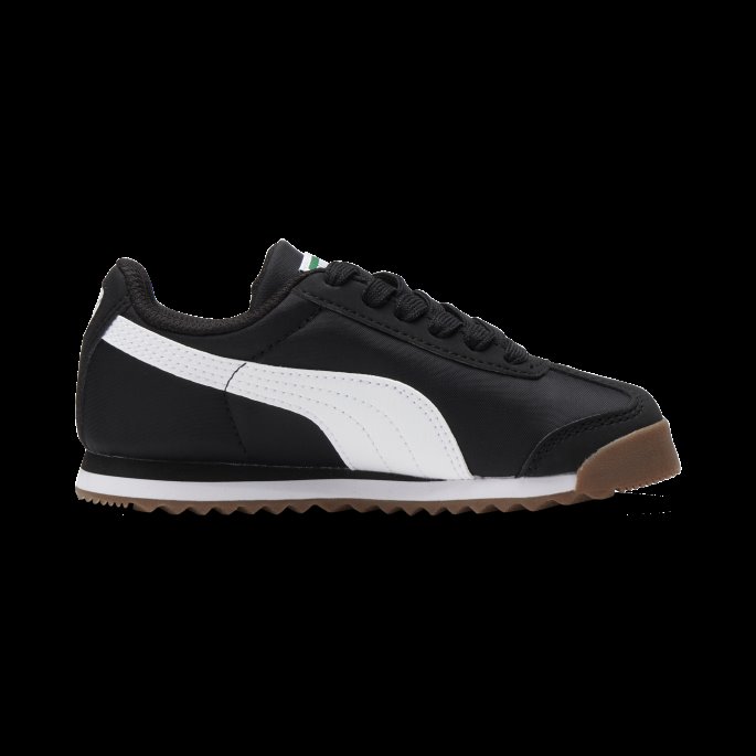Svart-hvit Roma Basic Sommer Små Barnesko Puma På Tilbud