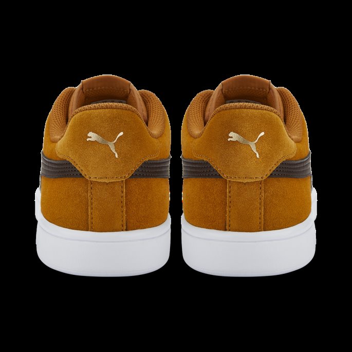 Puma På Tilbud Smash V2 Trenere Desert Tan-chocolate-team Gold