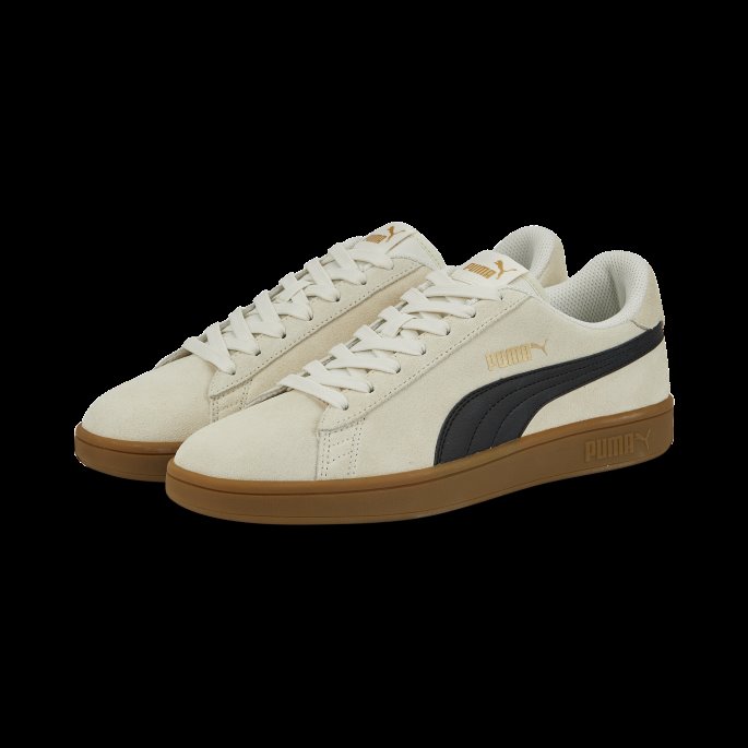 Smash V2 Trenere Puma På Salg Vaporous Grå-svart-team Gull