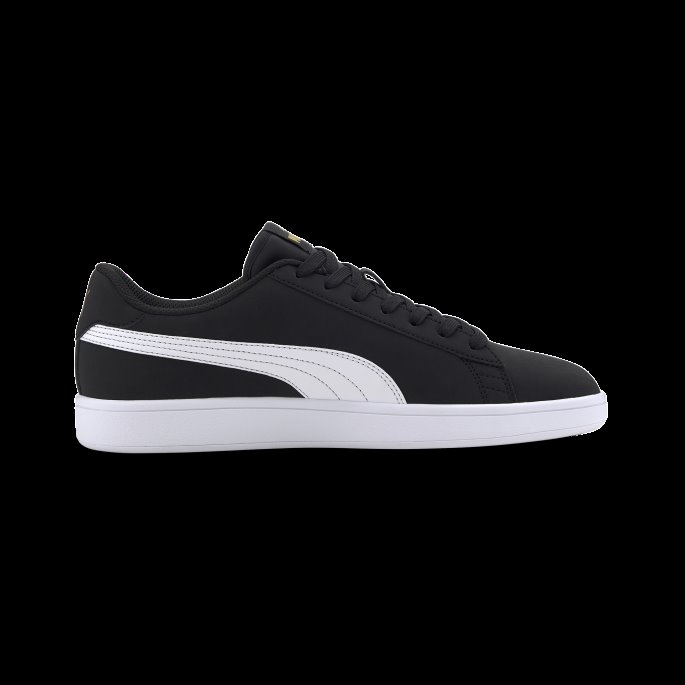 Puma På Salg Smash V2 Buck Trenere Svart-hvit-team Gull