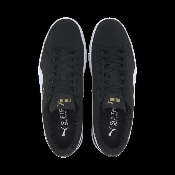 Puma På Salg Smash V2 Buck Trenere Svart-hvit-team Gull