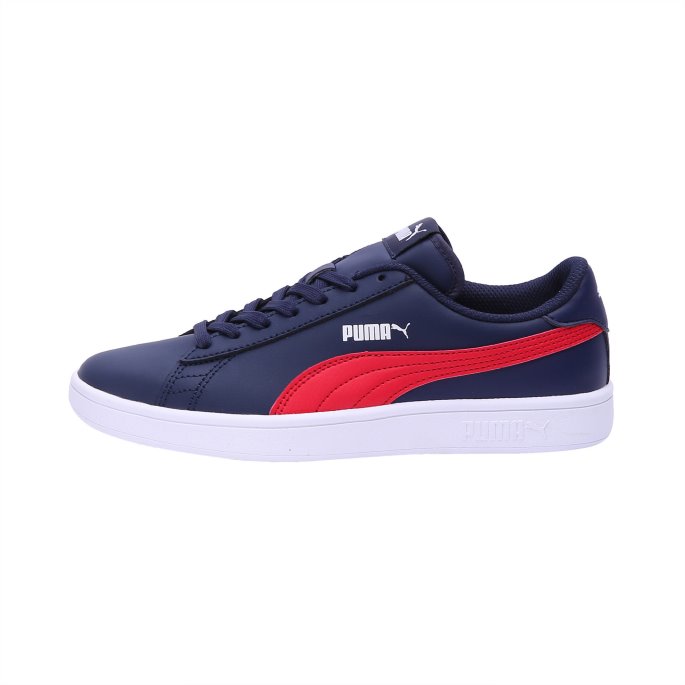 Puma På Tilbud Smash V2 Ungdomstrenere Svart-hvit