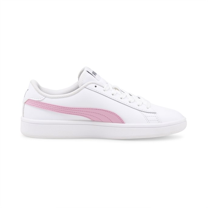 Puma På Tilbud Smash V2 Ungdomstrenere Hvit-prisme Rosa