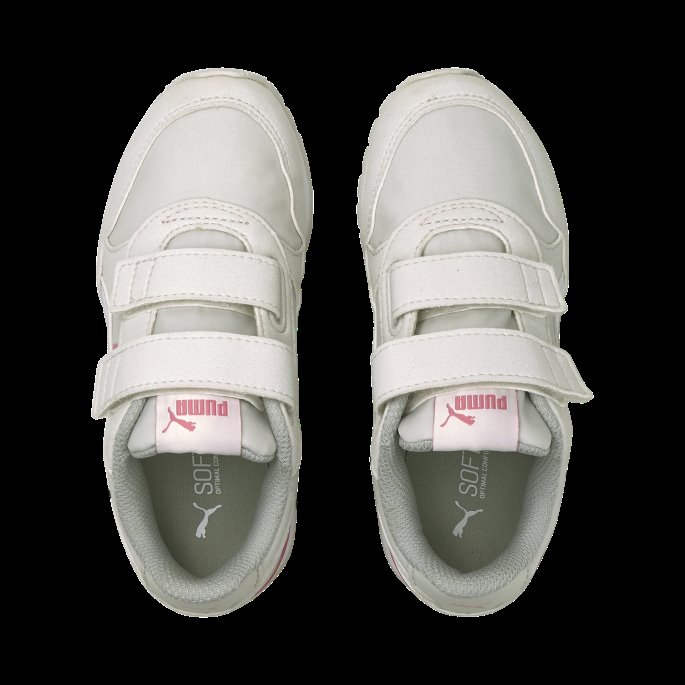 Nimbus Sky-hvit-pose Rosa St Runner V2 Små Barnesko Puma På Tilbud
