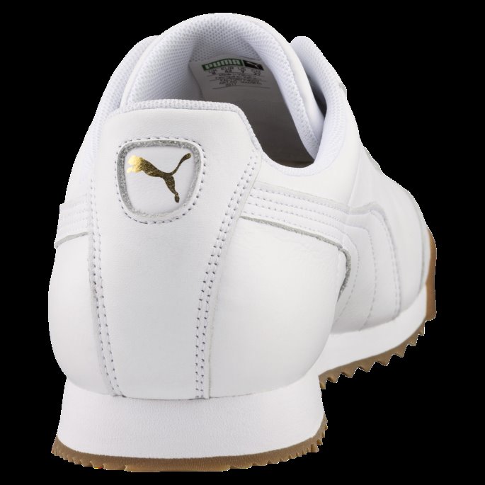 Roma Classic Gum Herre Joggesko Puma På Salg White-team Gull