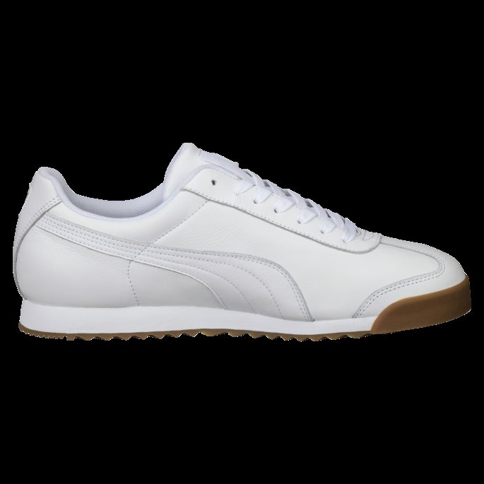 Roma Classic Gum Herre Joggesko Puma På Salg White-team Gull