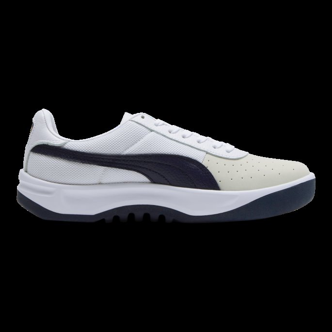 Hvit-peacoat-hvit Puma På Tilbud California Uformelle Joggesko For Menn