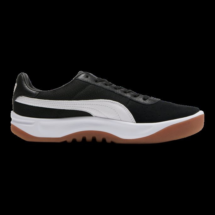 Puma På Tilbud Svart-hvit-team Gull California Uformelle Joggesko For Menn