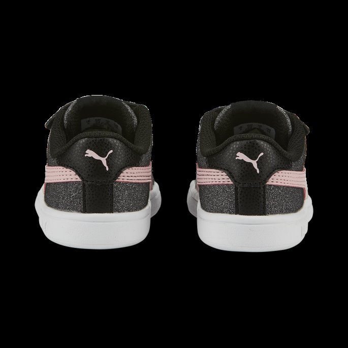 Puma På Tilbud Smash V2 Glitz Glam Joggesko Babyer Svart-mandelblomst