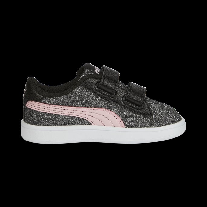 Puma På Tilbud Smash V2 Glitz Glam Joggesko Babyer Svart-mandelblomst
