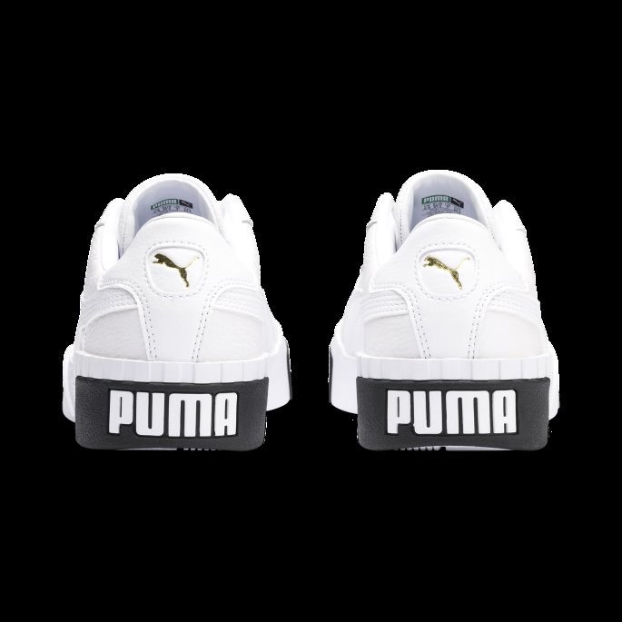 Hvit-svarte Cali Joggesko For Kvinner Puma På Salg