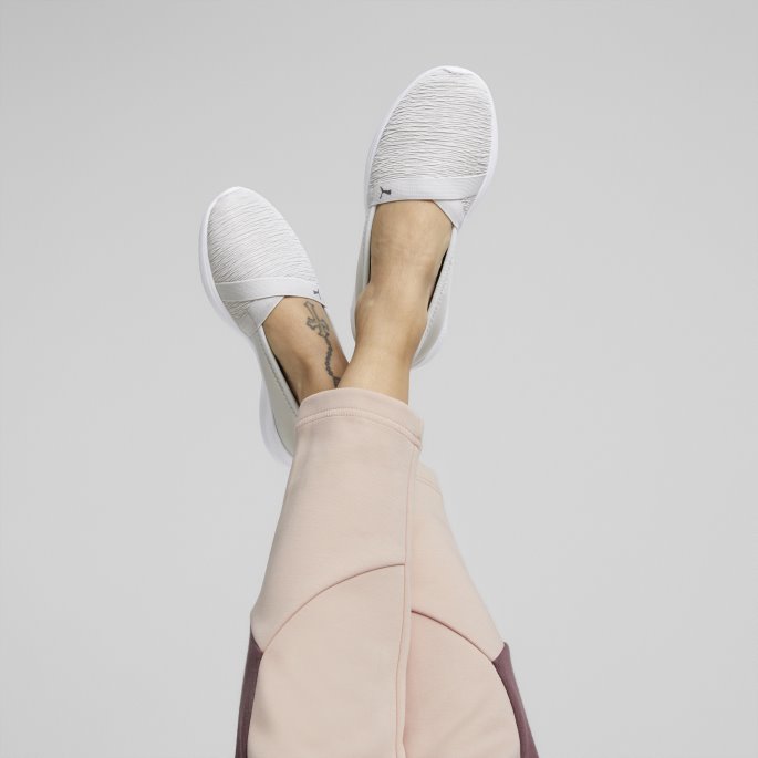 Glacier Grey-castlerock Adelina Slip-on Damesko Puma På Tilbud