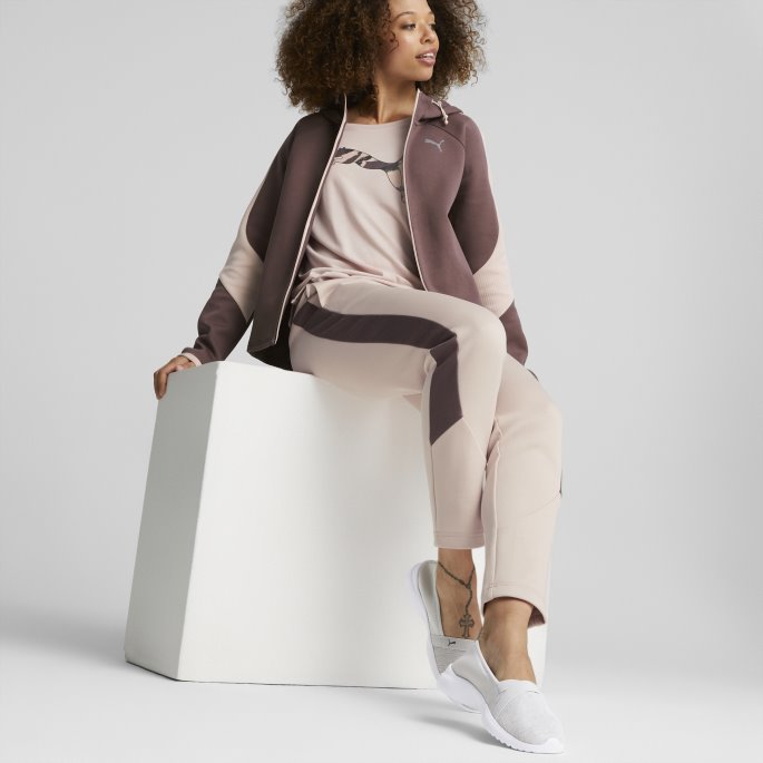 Glacier Grey-castlerock Adelina Slip-on Damesko Puma På Tilbud