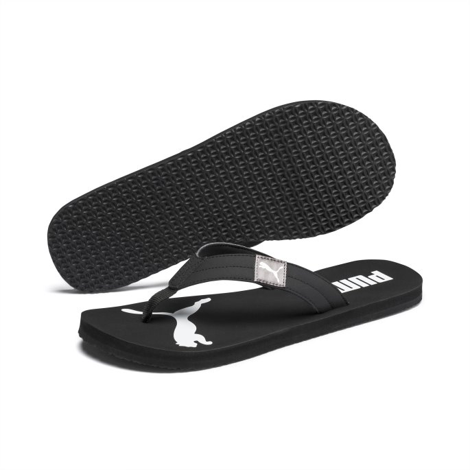 Koselige Flip Sandaler Puma På Tilbud Black-castlerock