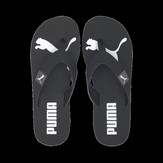Koselige Flip Sandaler Puma På Tilbud Black-castlerock